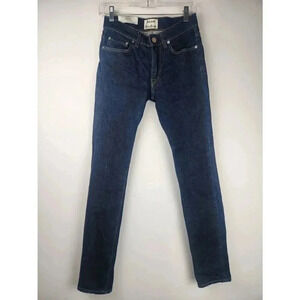 Acne Studios Ace Raw Gothic Skinny Jeans New With Tags Dark Wash Mens 28 Inseam